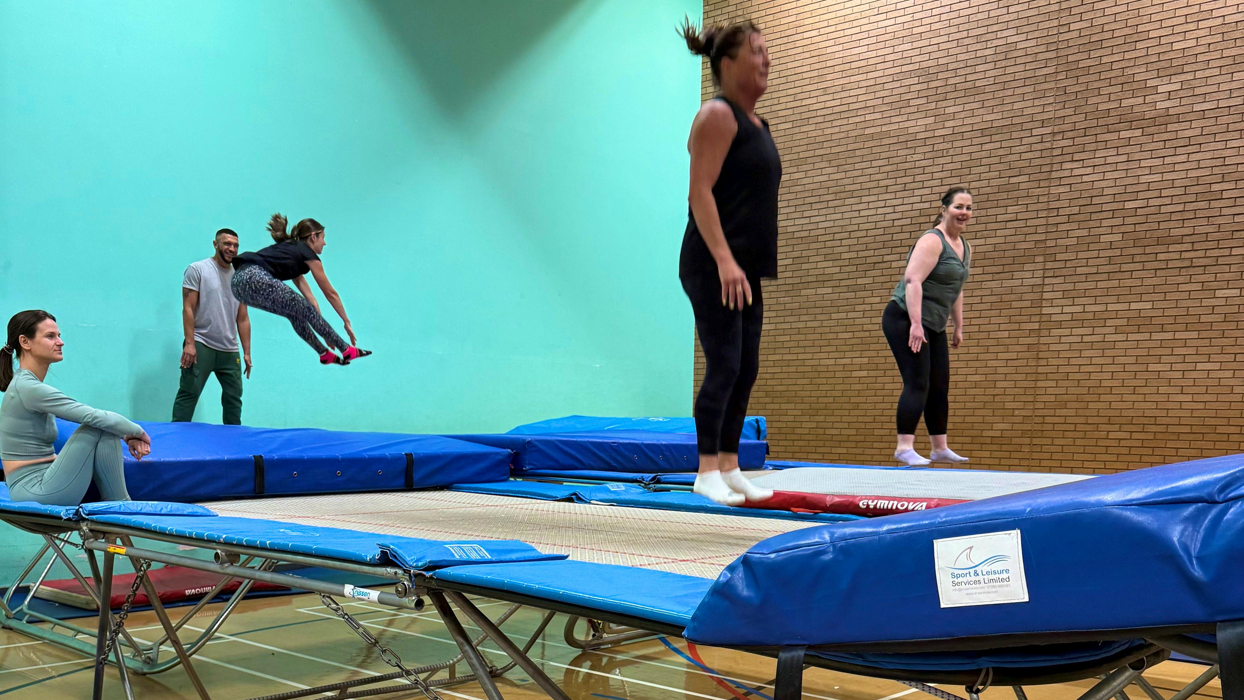 Active Trampolining and Pickleball